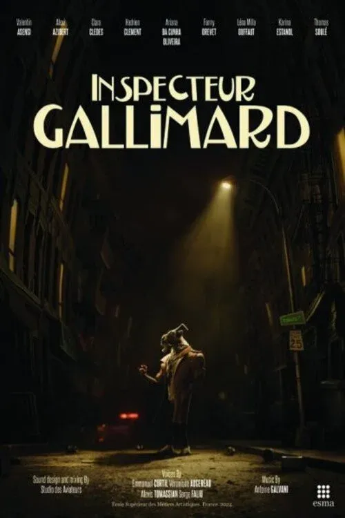 Poster for Detective Gallimard
