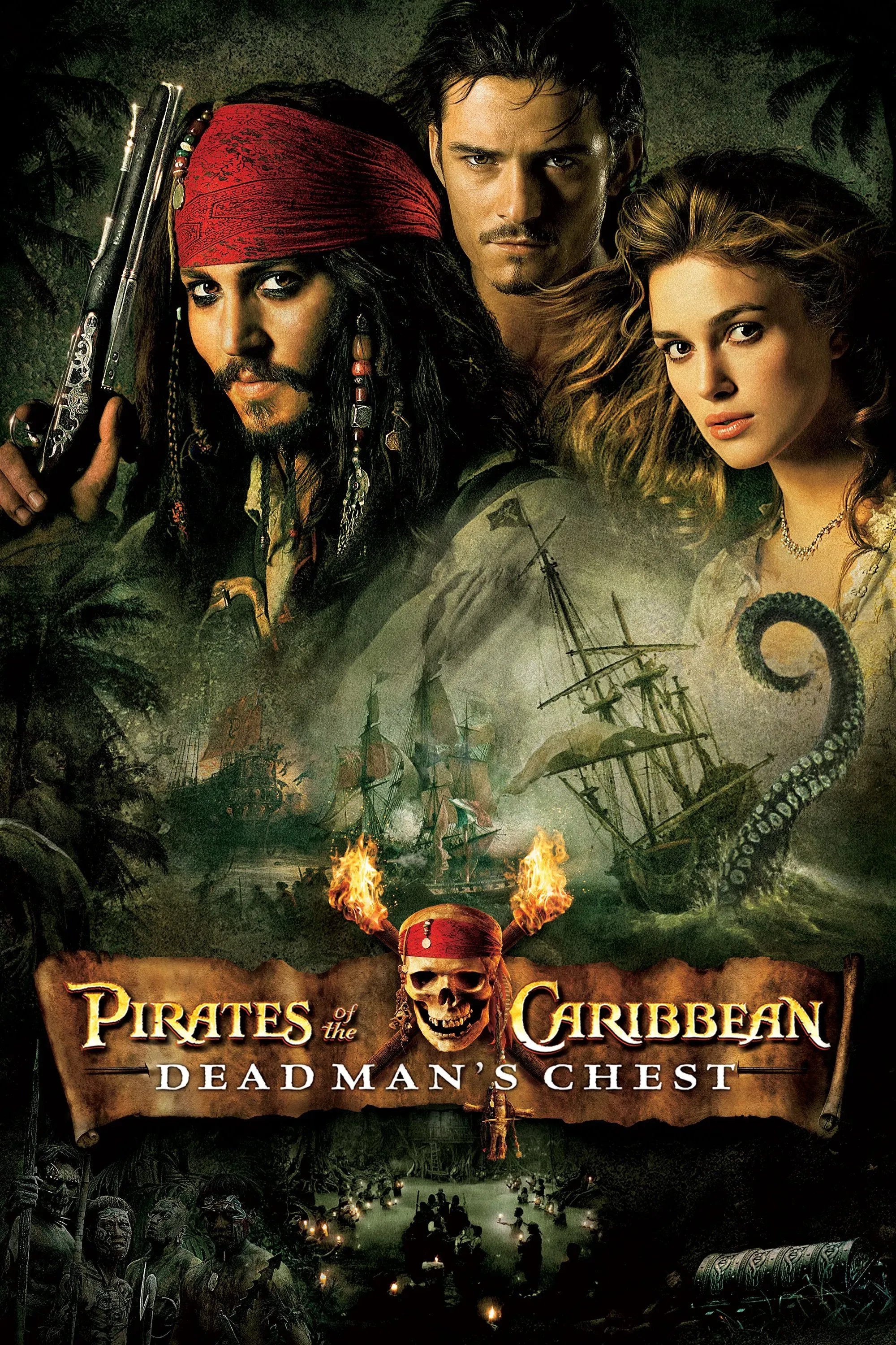 Poster of the movie Pirates of the Caribbean: Dead Man's Chest