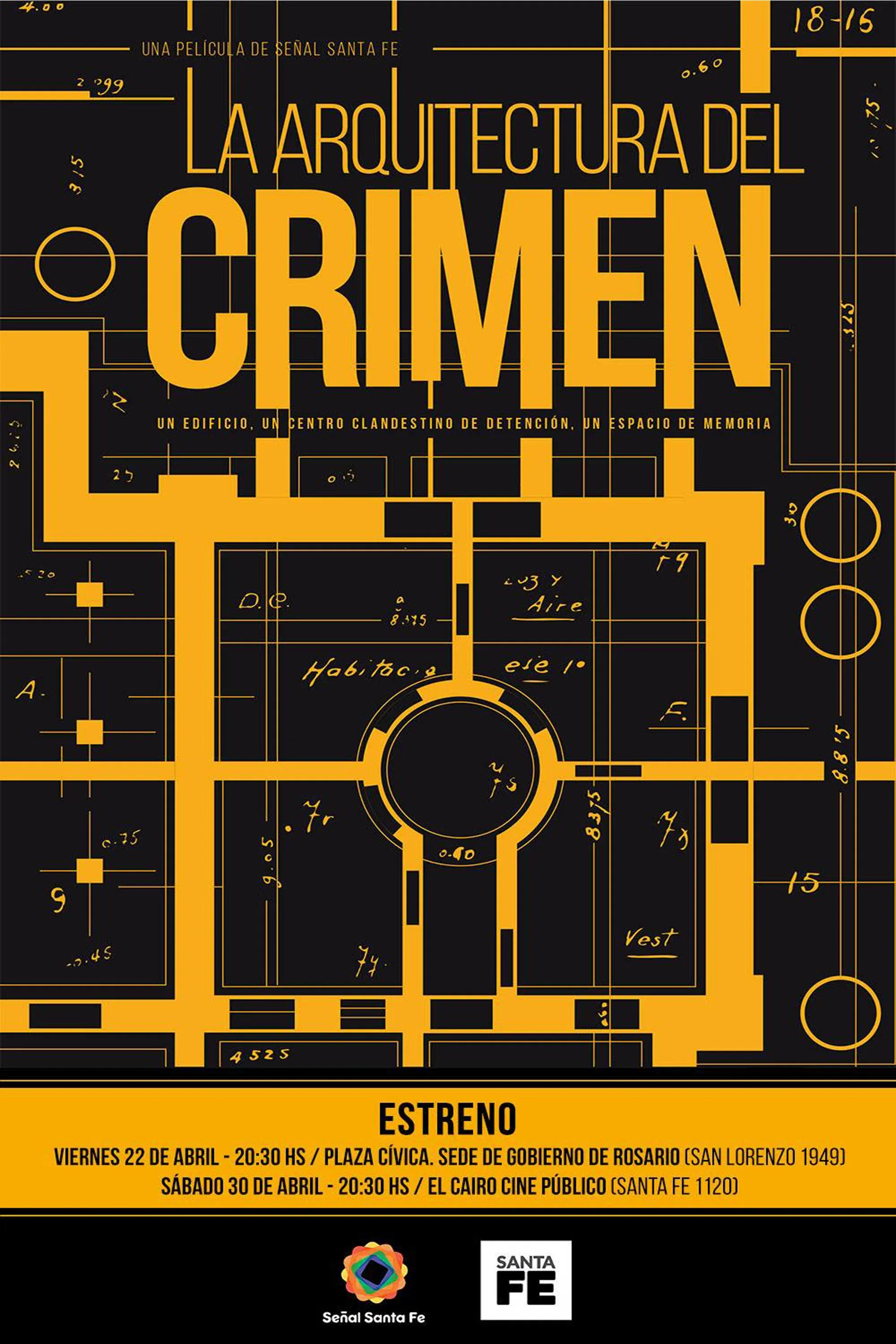 Poster for La Arquitectura Del Crimen