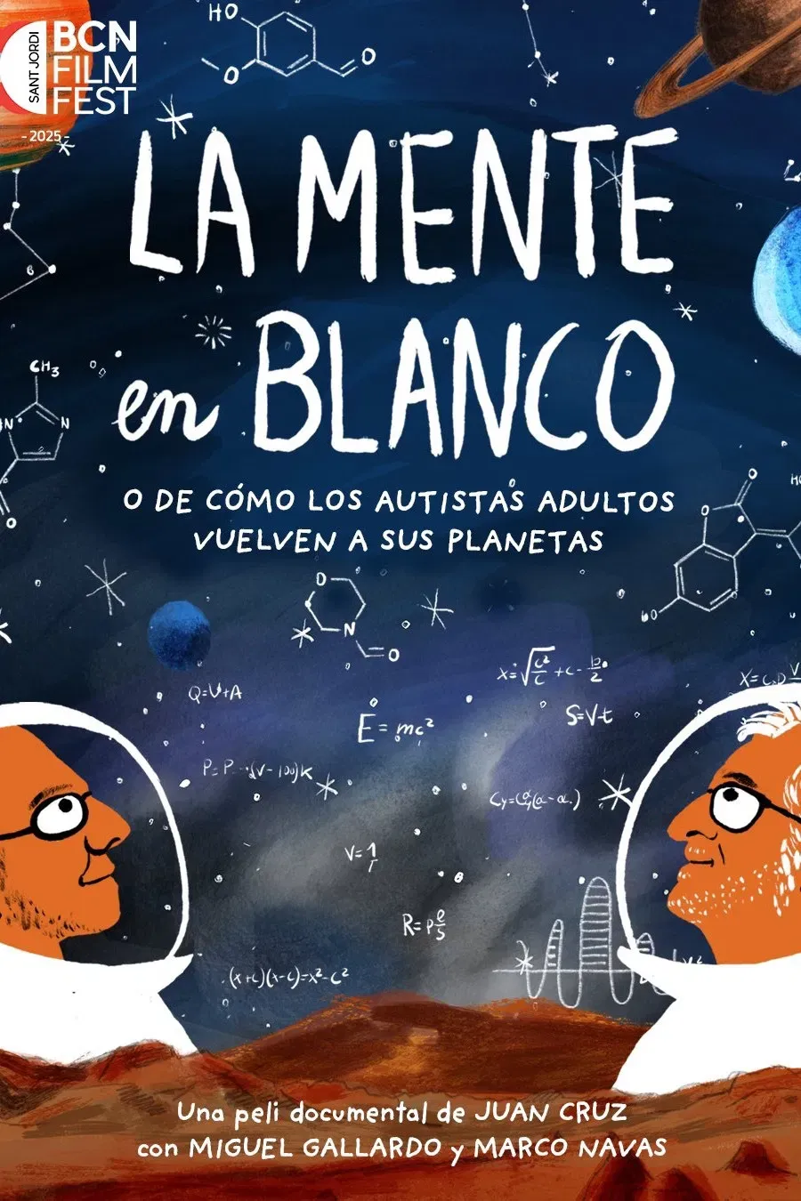 Poster of the movie La mente en blanco