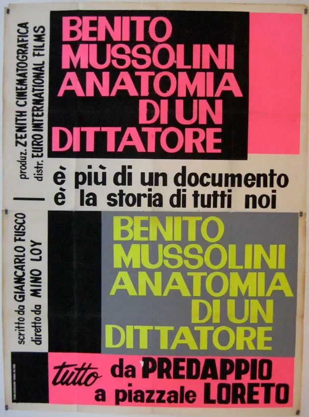 Poster of the movie Benito Mussolini: Anatomy of a Dictator