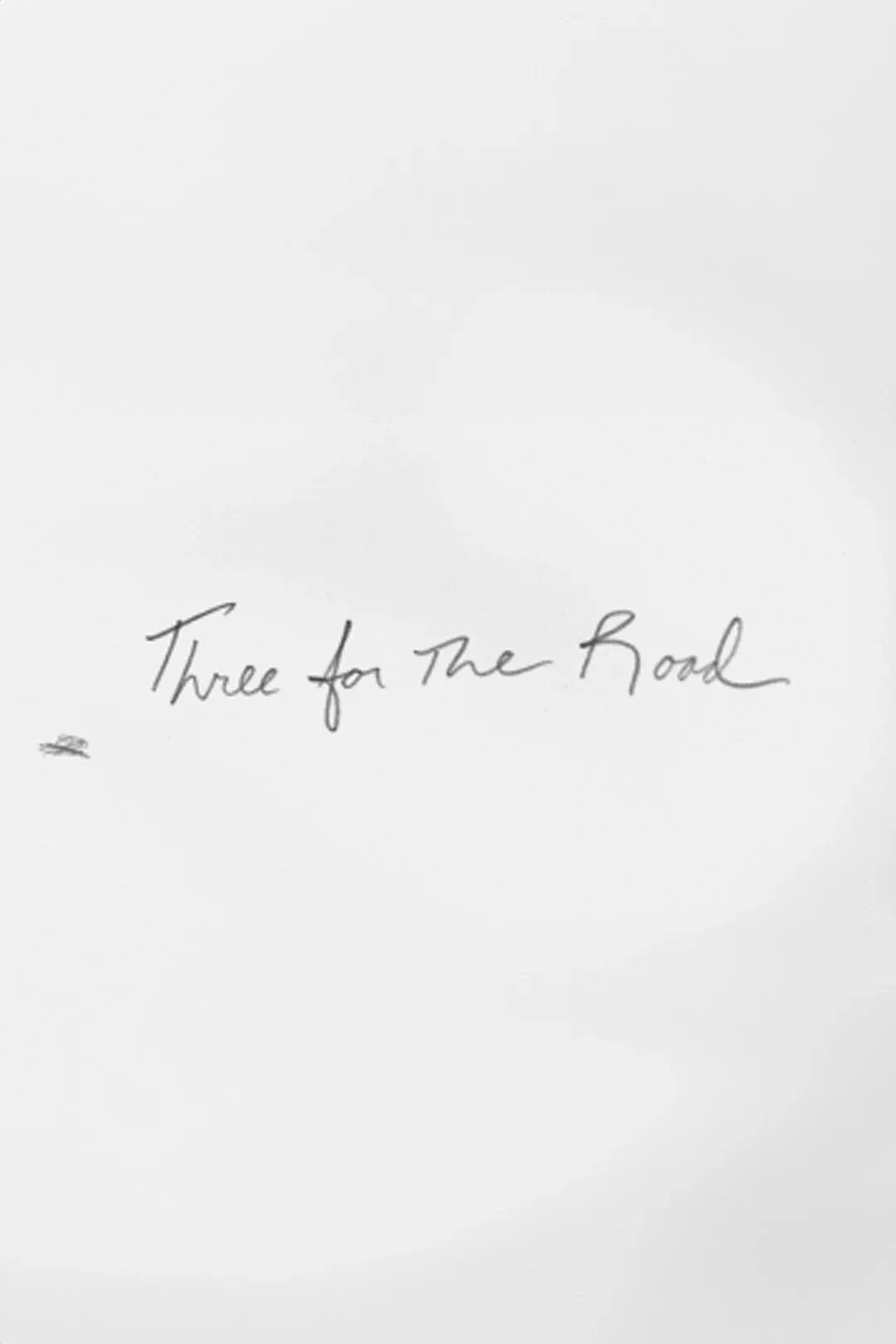 Poster for Three for the Road