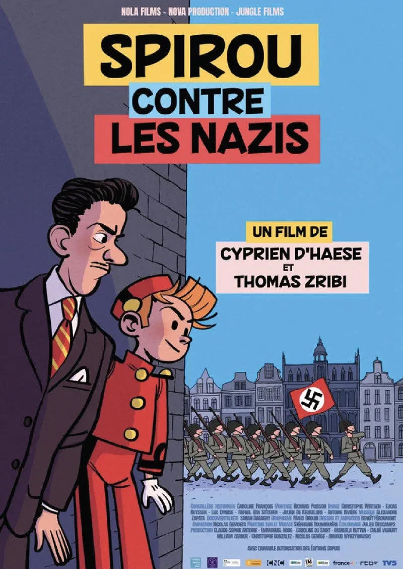 Poster for Spirou contre les nazis