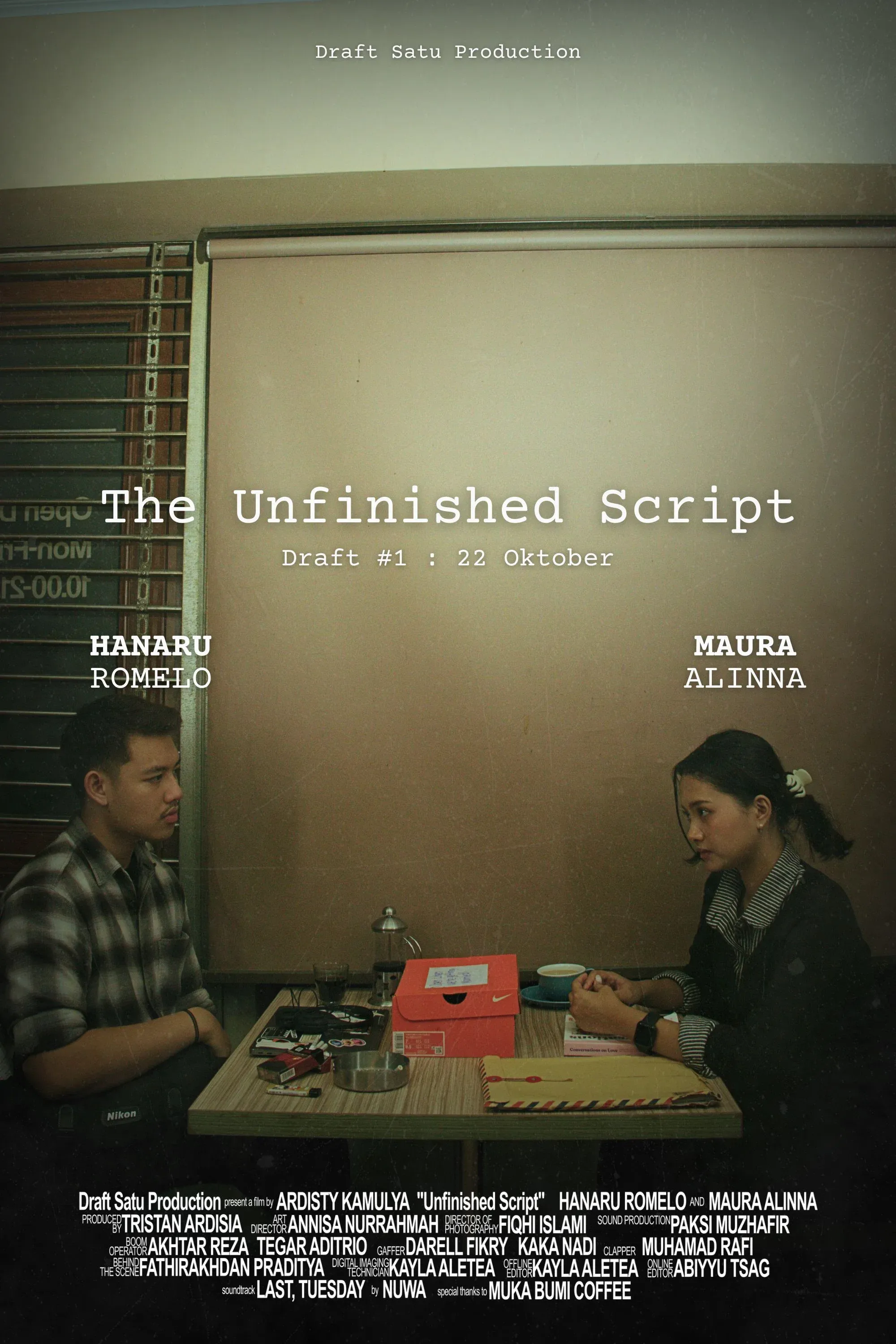 Poster for The Unfinished Script
