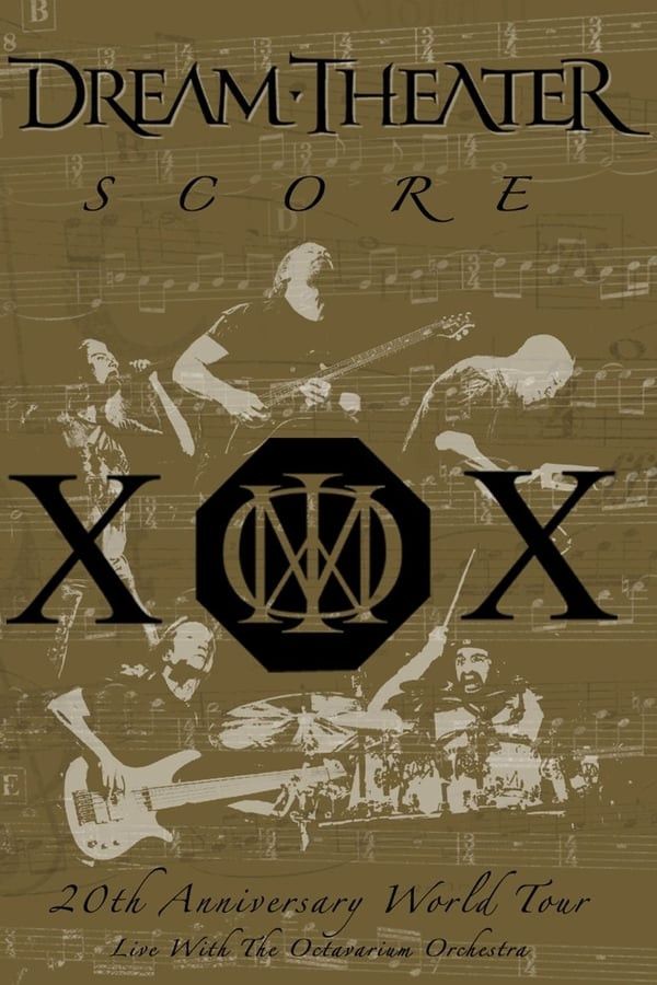 Poster of the movie Dream Theater: Score - 20th Anniversary World Tour