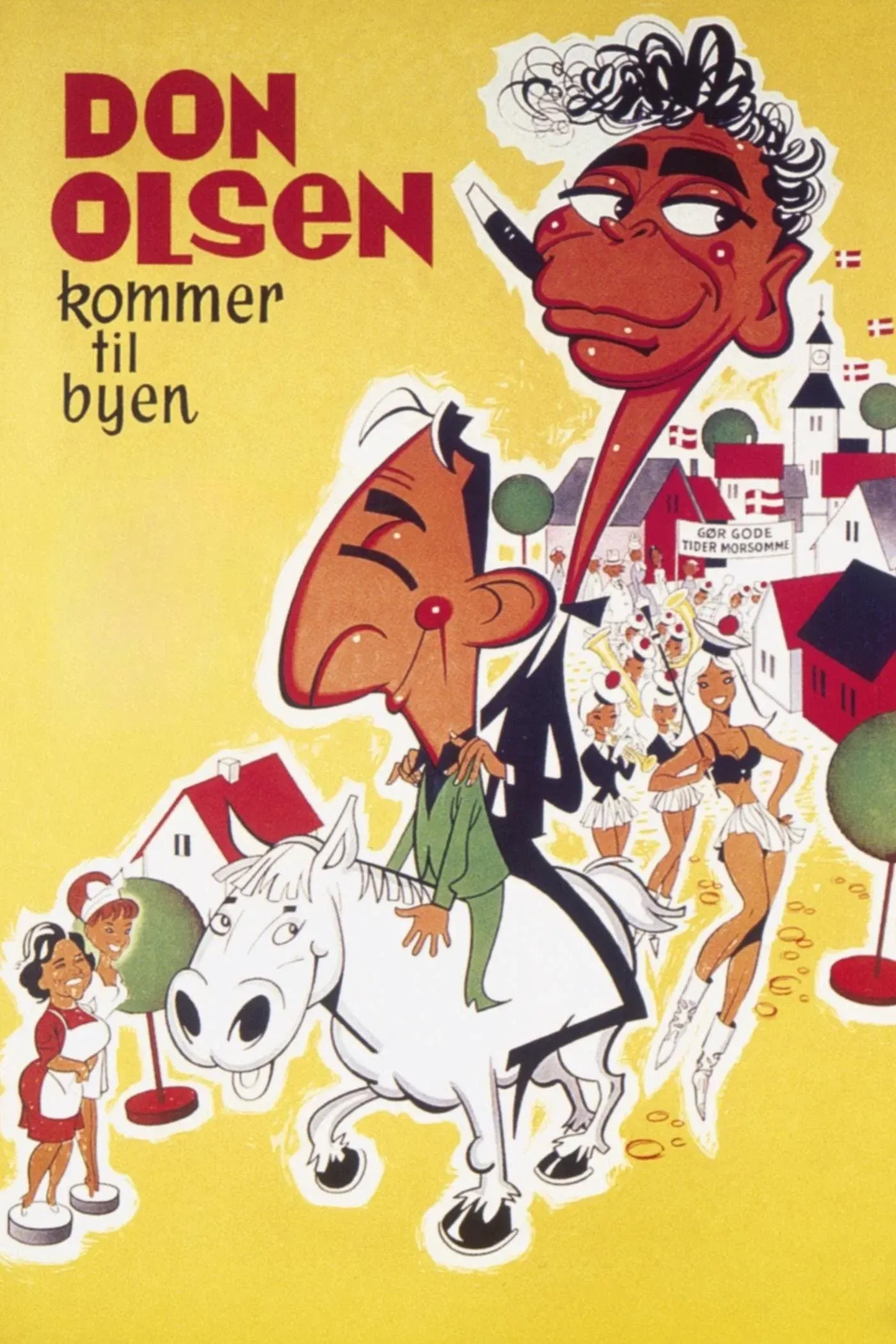 Poster of the movie Don Olsen kommer til byen