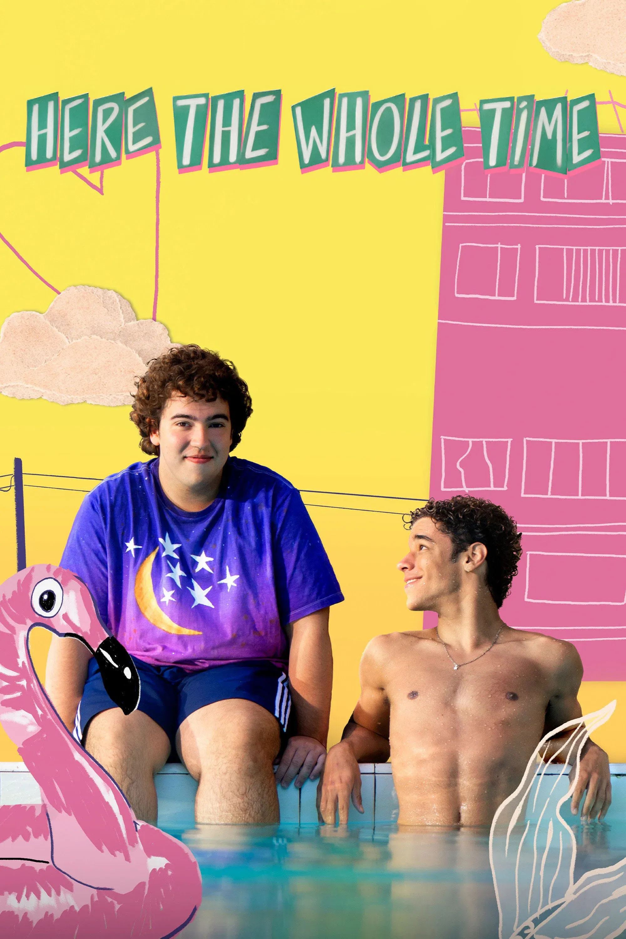 Poster for Here the Whole Time
