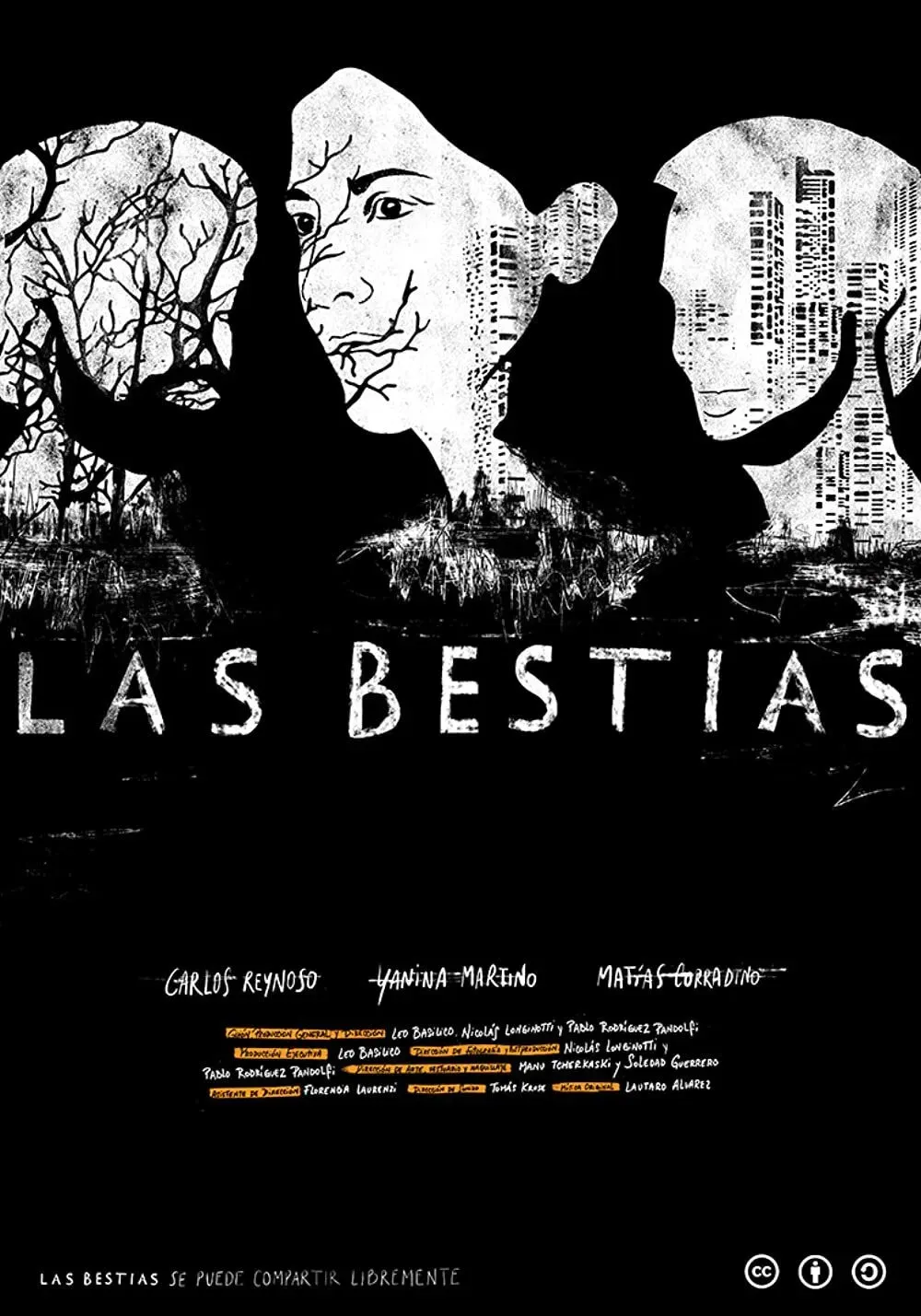 Poster of the movie Las Bestias