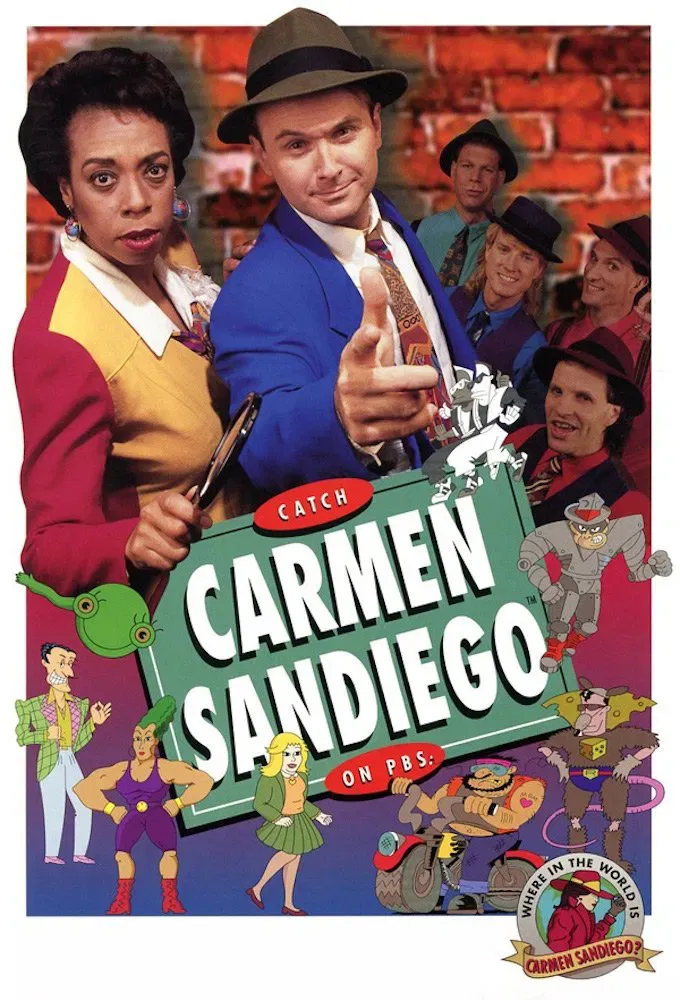 Poster of Where in the World Is Carmen Sandiego?