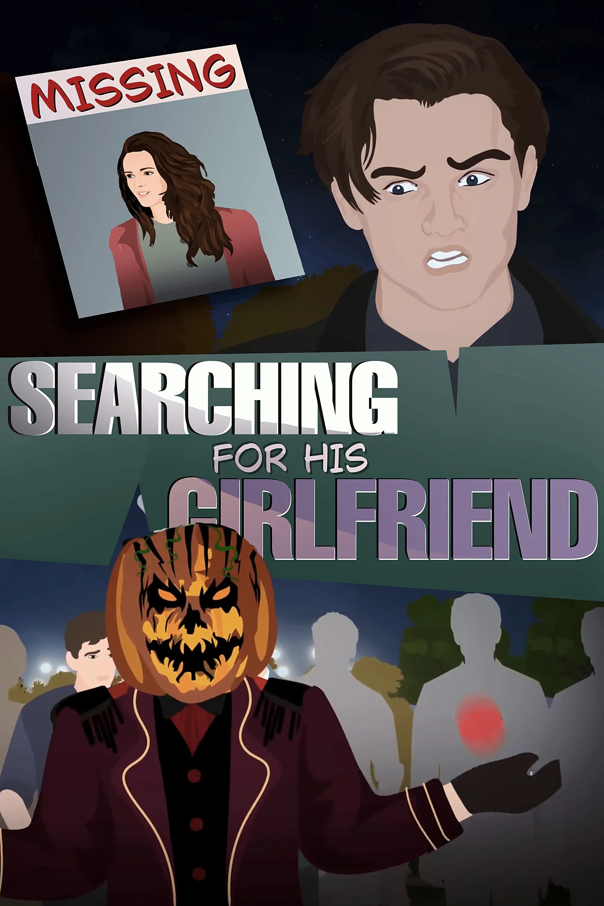 Poster for Desperate Boyfriend in search of Missing Girlfriend & the Masquerade Man !!